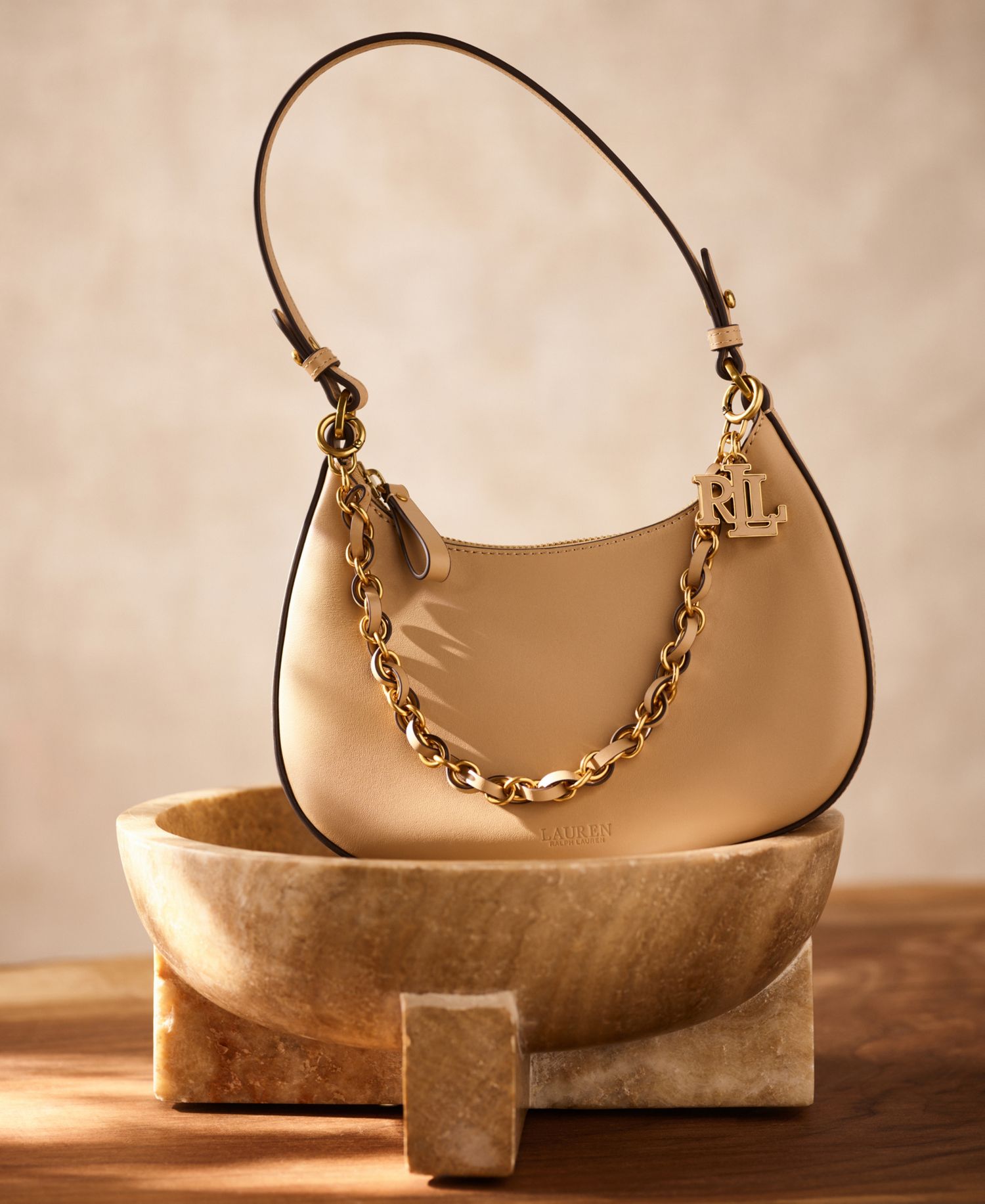 Marcy Medium Leather Shoulder Bag