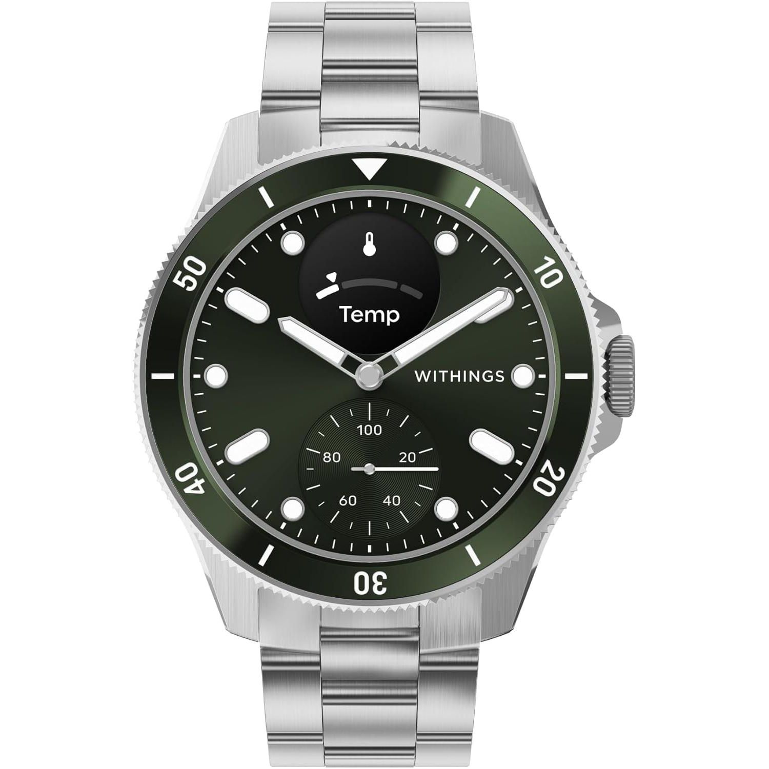 ScanWatch Nova - Hybrid Smartwatch w/ SpO2, Sleep and Temperature Monitoring - iOS/Android Compatible