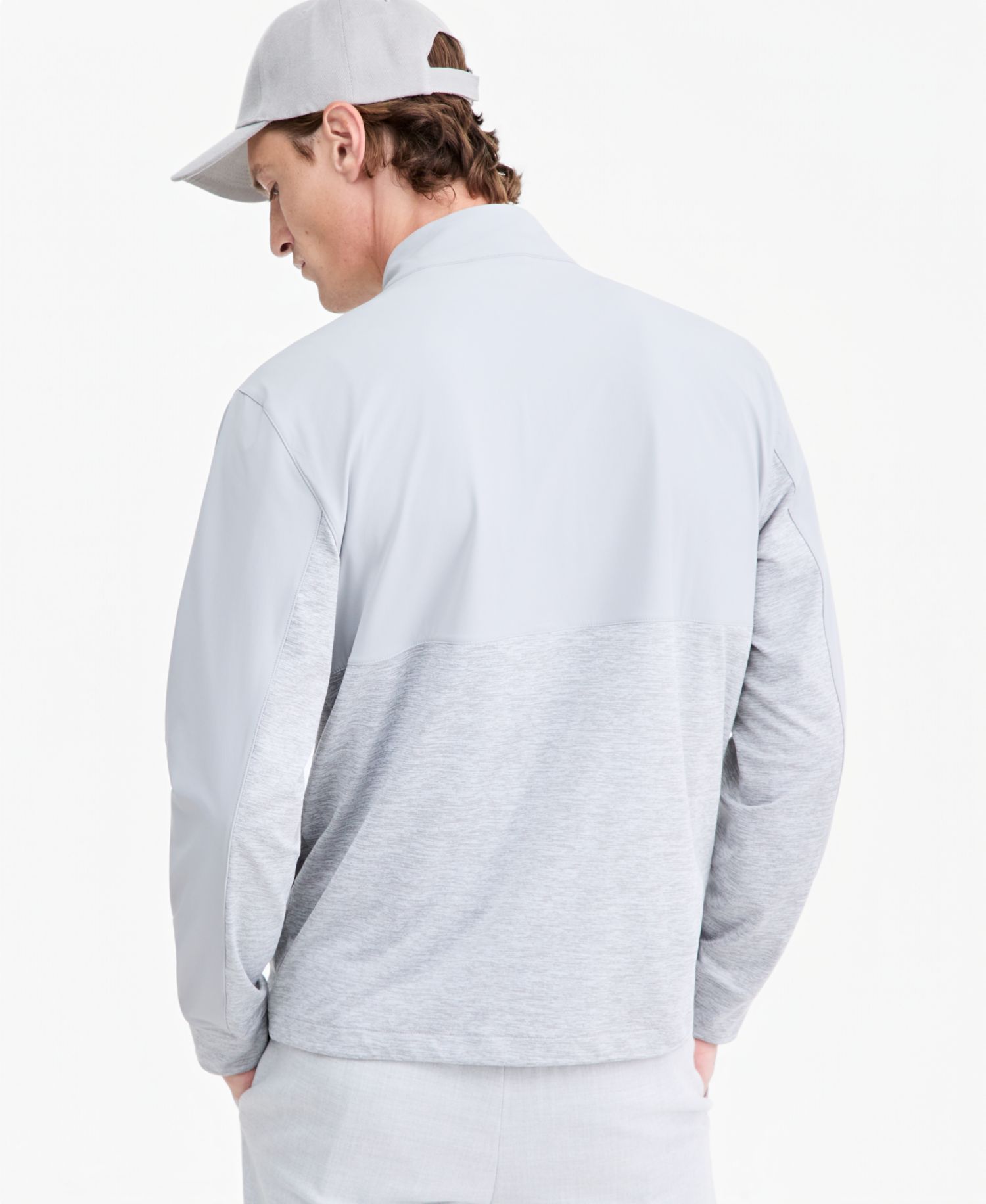 Men's Athluxe Mock-Neck Full-Zip Jacket