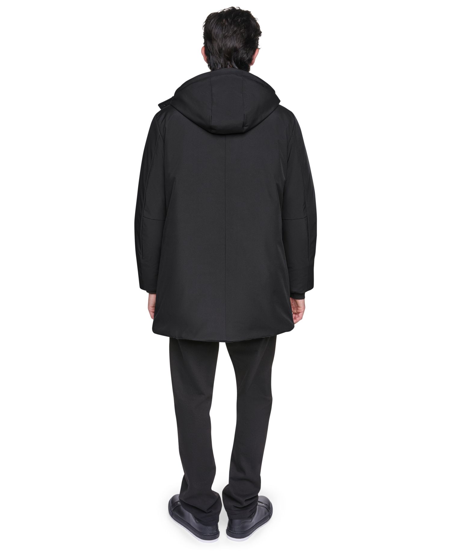 Men's Heavyweight Signature Parka with Attached Hood Jacket