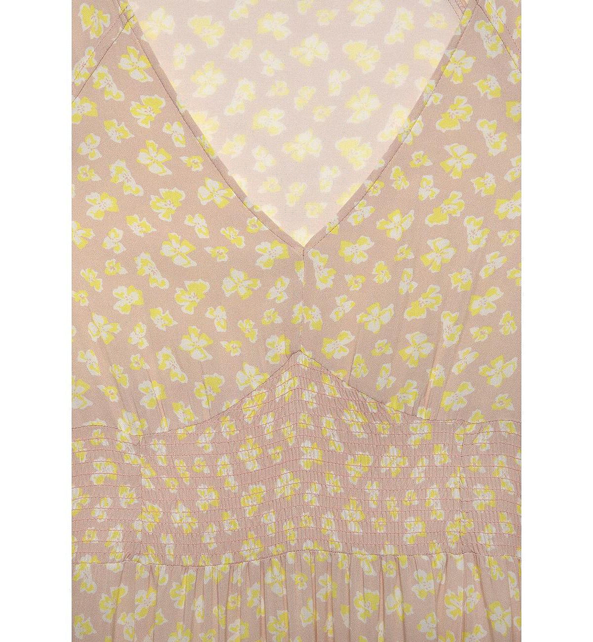LASCANA Women's Floral V-Neck Maxi Dress view 5 — MAYCSS fashion products