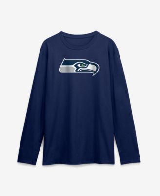 Men's College Navy Seattle Seahawks Primary Logo Long Sleeve T-Shirt