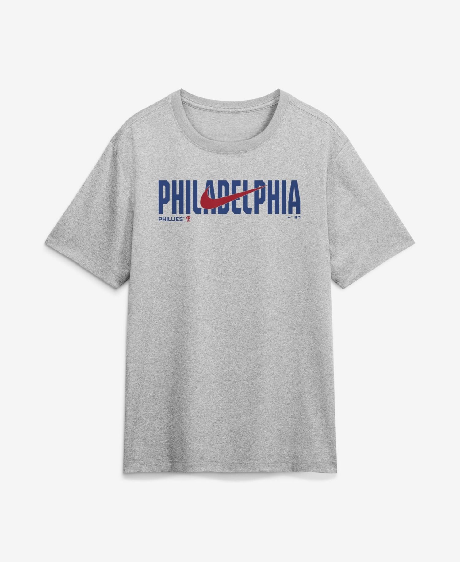 Men's Heather Gray Philadelphia Phillies Swoosh Legend Dri-FIT T-Shirt