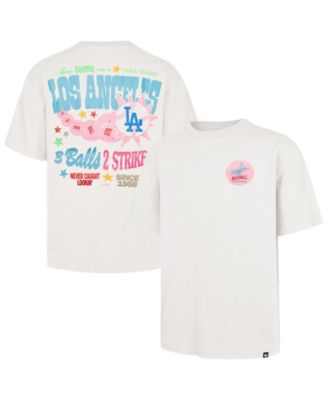 Men's and Women's Cream Los Angeles Dodgers Turnpike Chuck Foundation T-Shirt