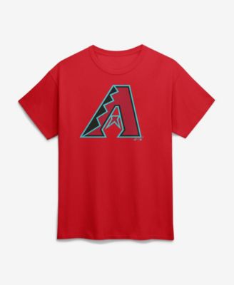 Men's Red Arizona Diamondbacks Logo T-Shirt