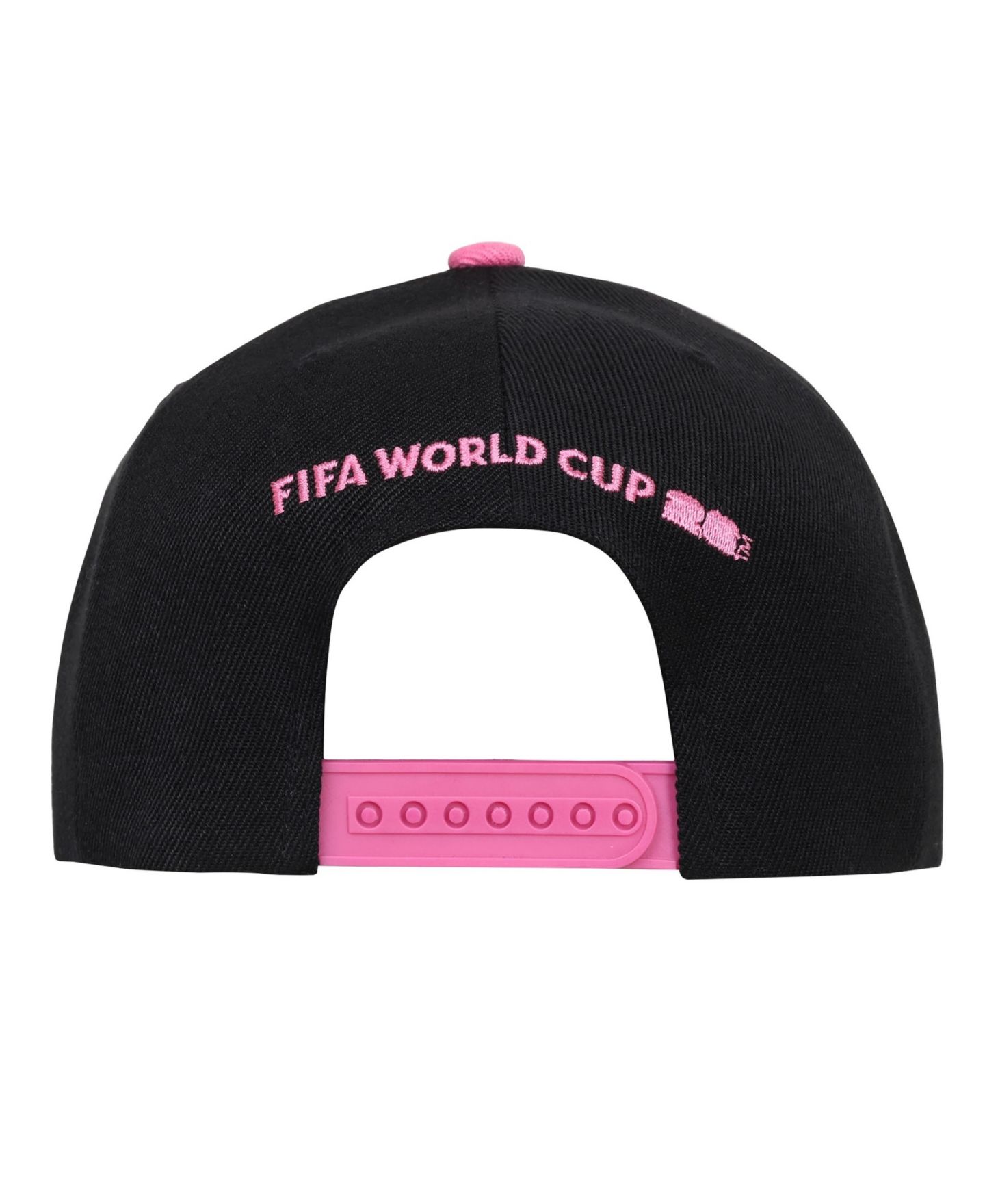 Мужская кепка Outerstuff Black/Pink FIFA World Cup 2026 Miami Host City Pro Snapback Hat — фото 3