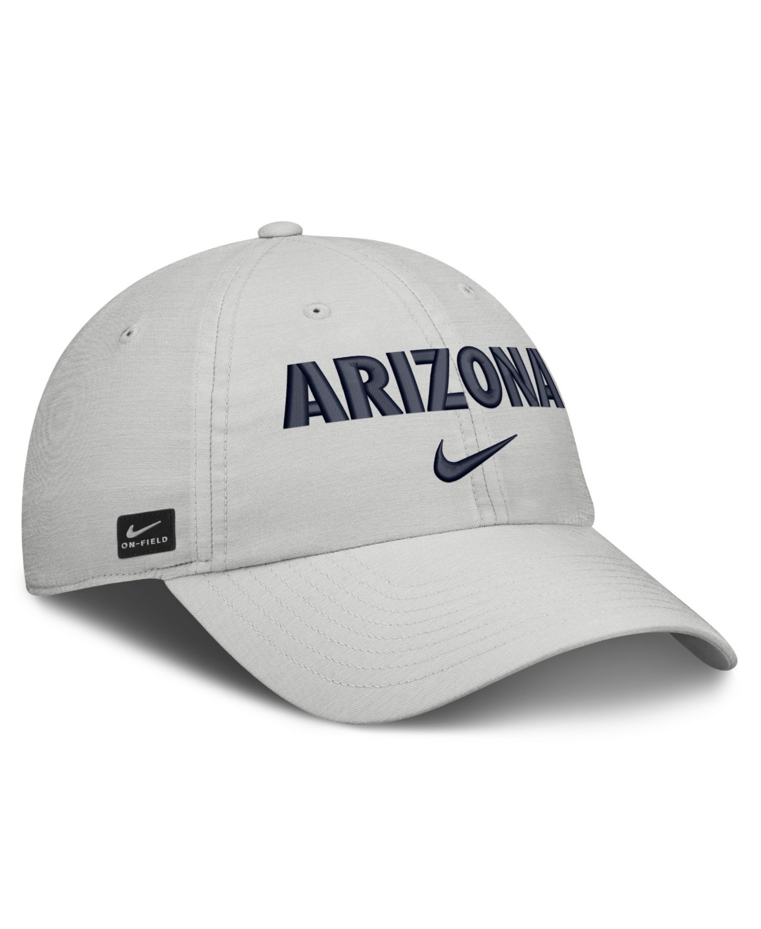 Men's and Women's Gray Arizona Wildcats 2026 On-Field Gameday Club Adjustable Hat
