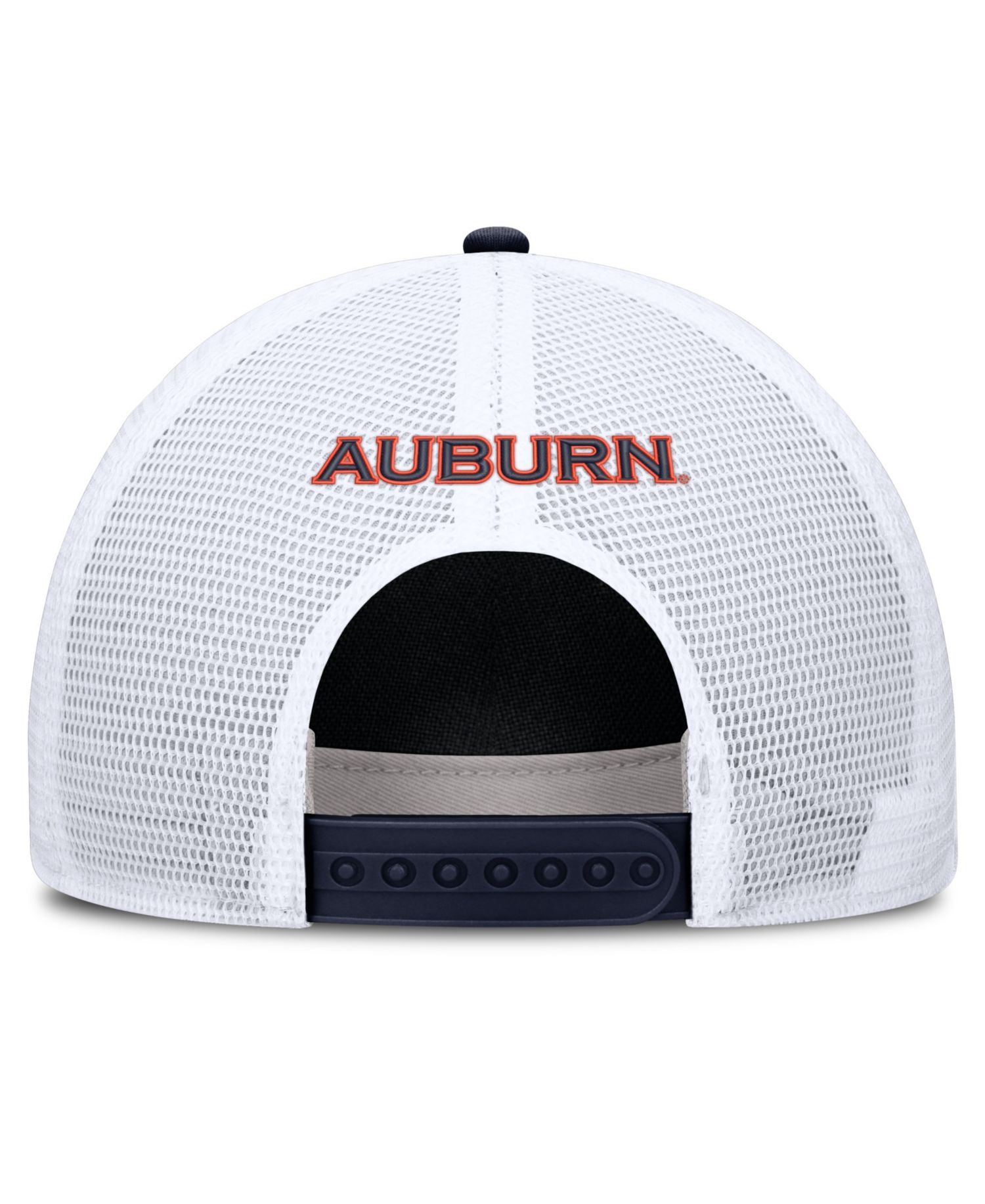 Men's and Women's Navy Auburn Tigers 2026 On-Field Gameday Rope Trucker Adjustable Hat