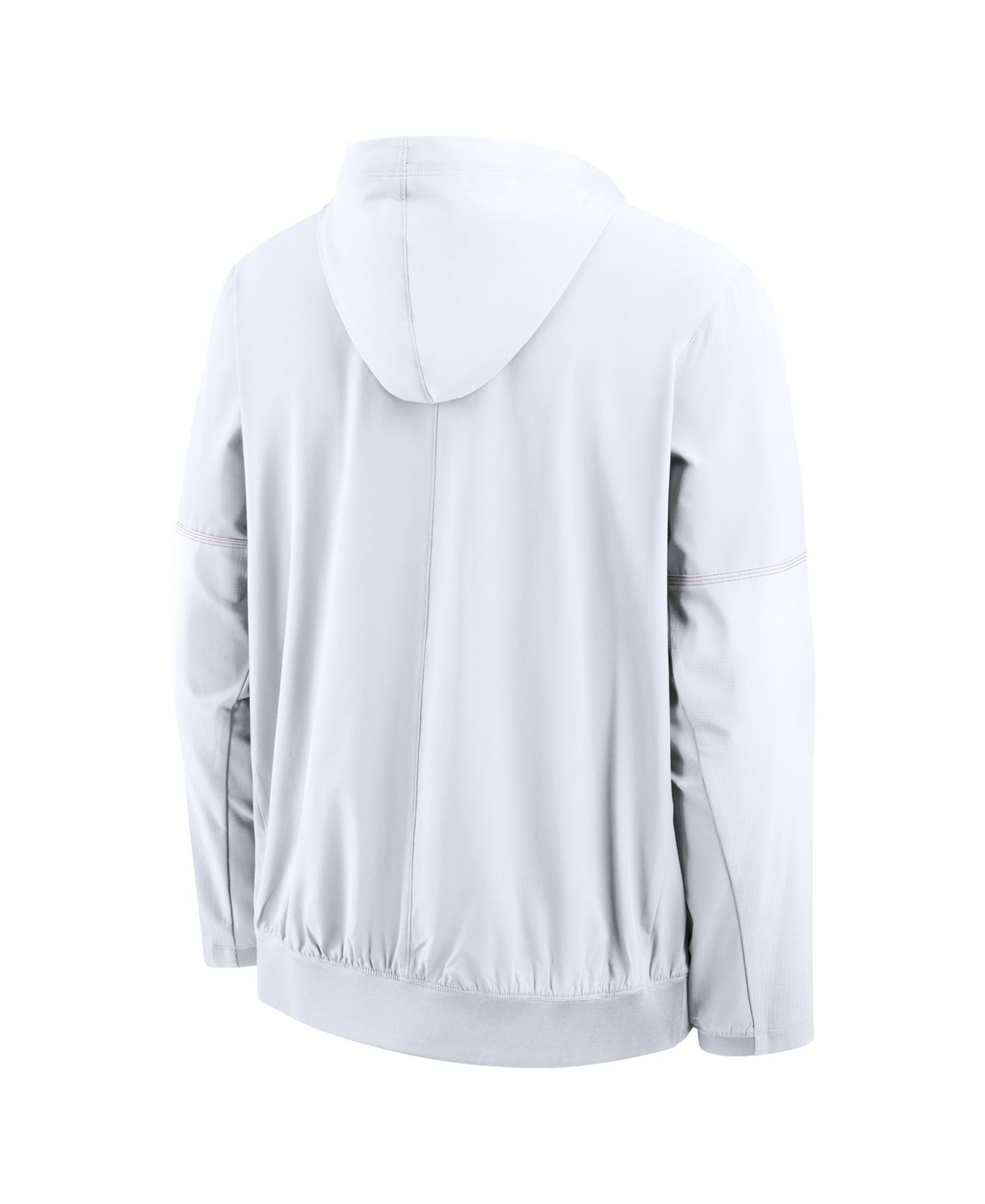 Men's White Texas Longhorns 2026 Sideline Anorak Half-Zip Hoodie