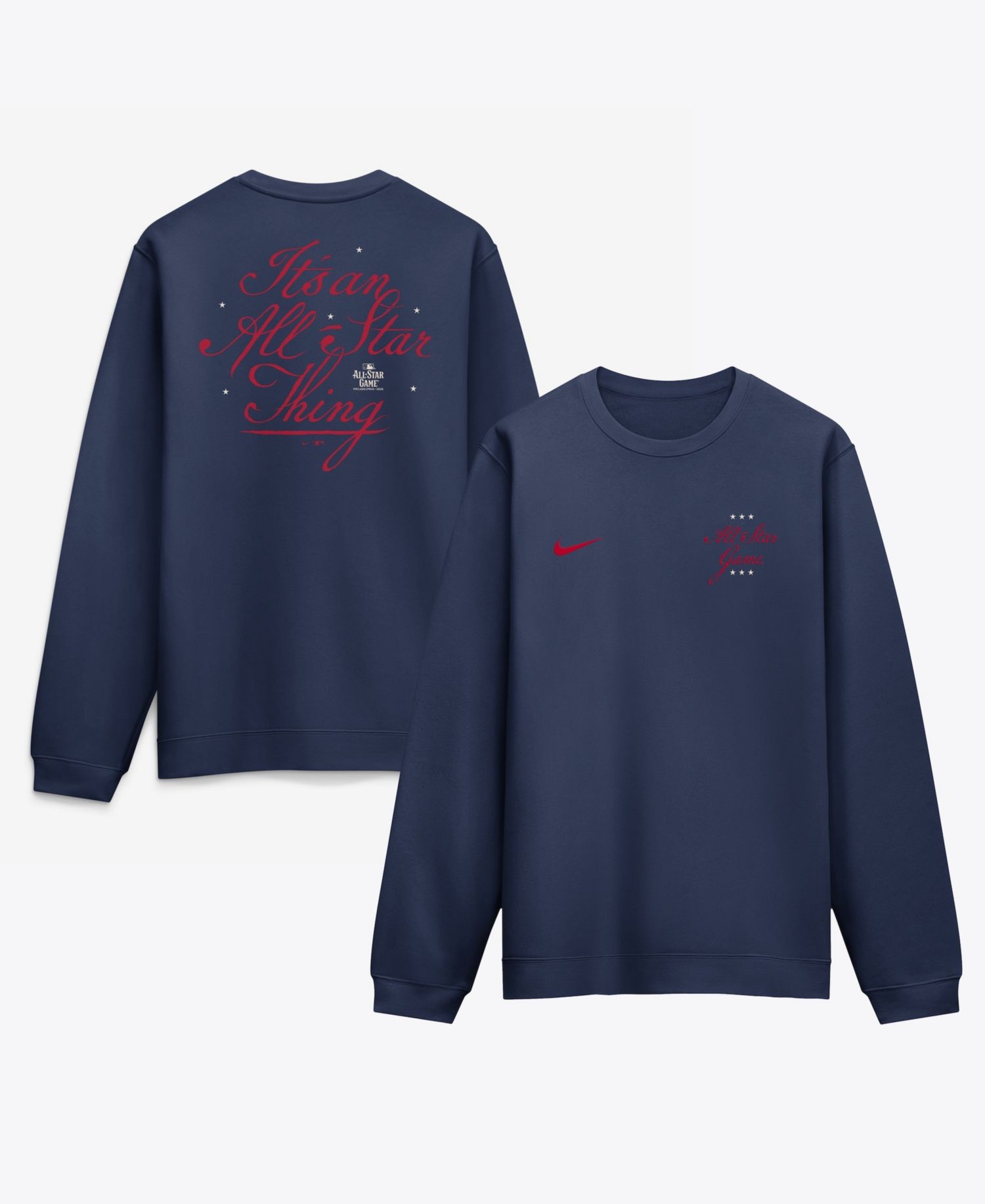 Men's Navy 2026 MLB All-Star Game Slogan Sweatshirt