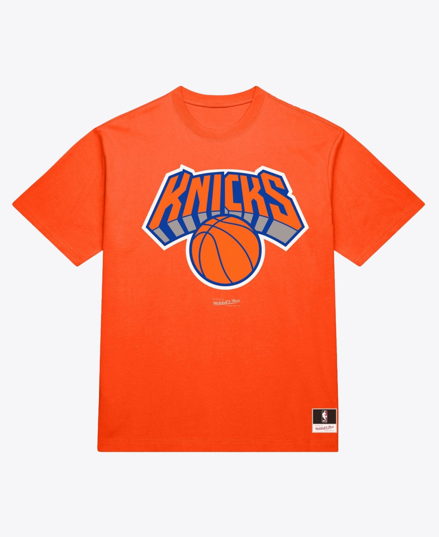Men's Orange New York Knicks Basic T-Shirt