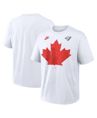 Men's White Toronto Blue Jays Maple Leaf Local Max90 T-Shirt