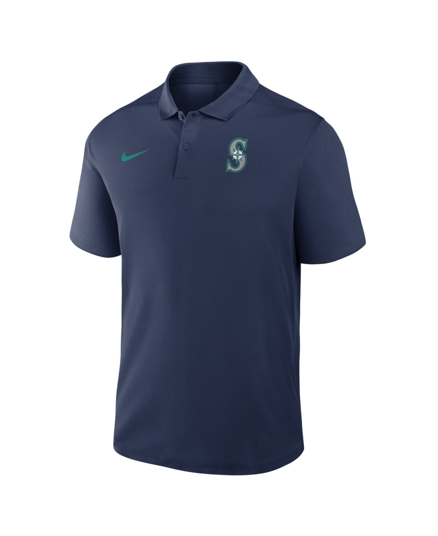 Men's Navy Seattle Mariners Dri-FIT Victory Polo Shirt