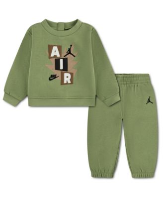 Baby Boys' Logo Crewneck Sweatshirt and Jogger Pants, 2-Piece Set