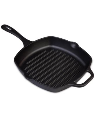 Macy's: Calphalon Pre-Seasoned Cast Iron 10″ Square Grill Pan just $14.99 +  FREE Pick Up – The CentsAble Shoppin