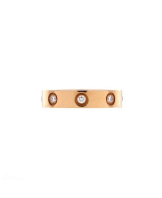 Love Wedding Band 8 Diamonds Ring