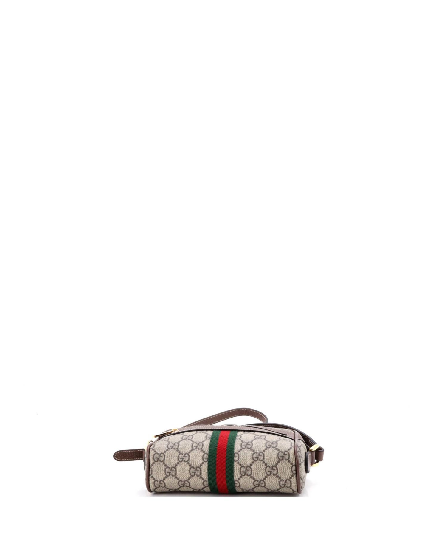 Mini Ophidia Shoulder Bag GG Coated Canvas