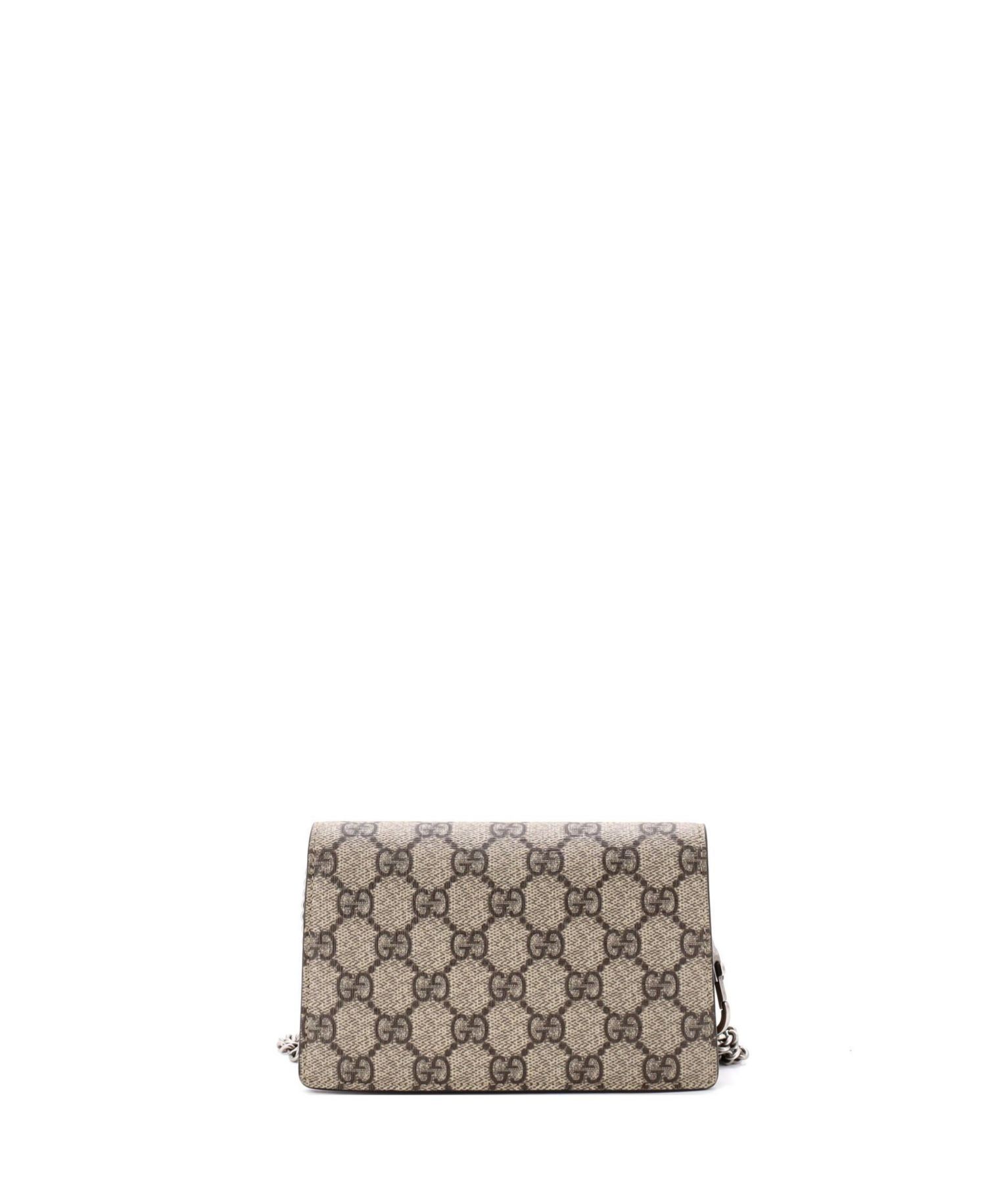 Super Mini Dionysus Bag GG Coated Canvas