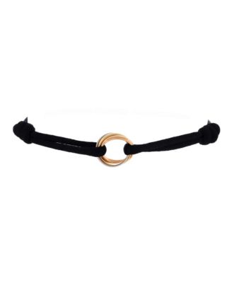Pre-Owned Cartier Trinity On Cord Bracelet