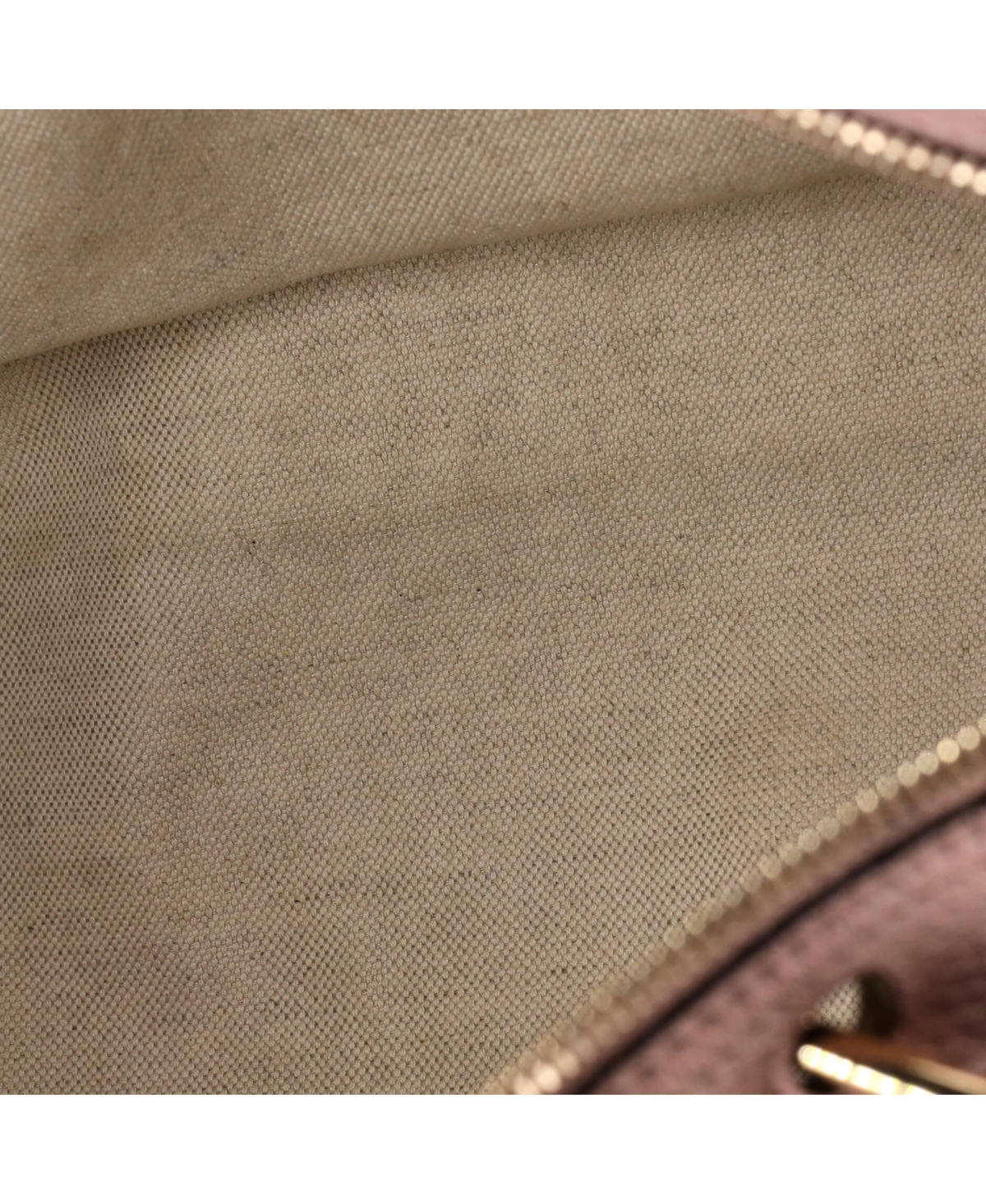 Pre-Owned Gucci Medium Bamboo Shopper Boston Bag Leather
