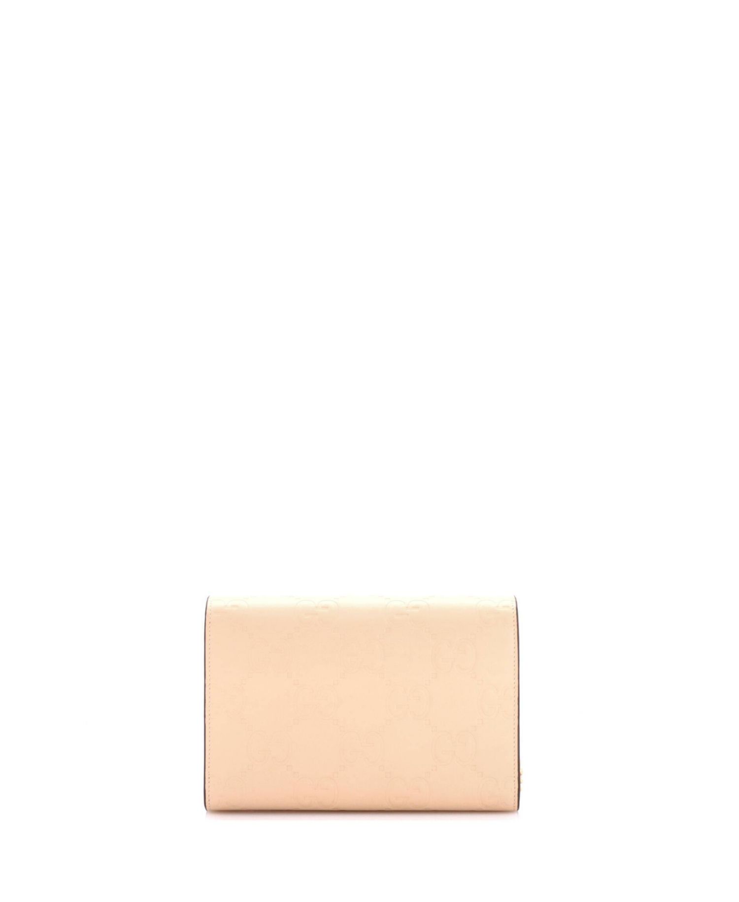 Envelope Wallet on Chain Guccissima Leather