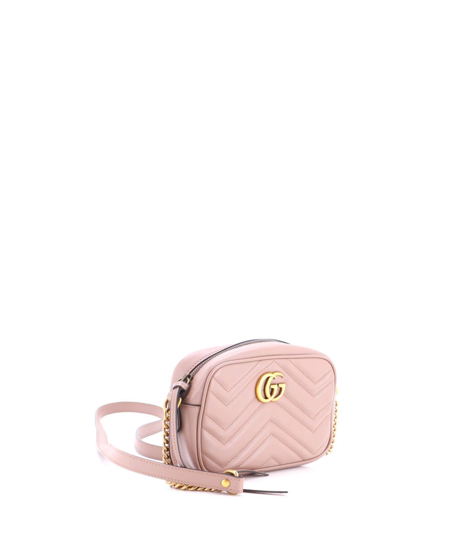 Mini GG Marmont Shoulder Bag Matelasse Leather