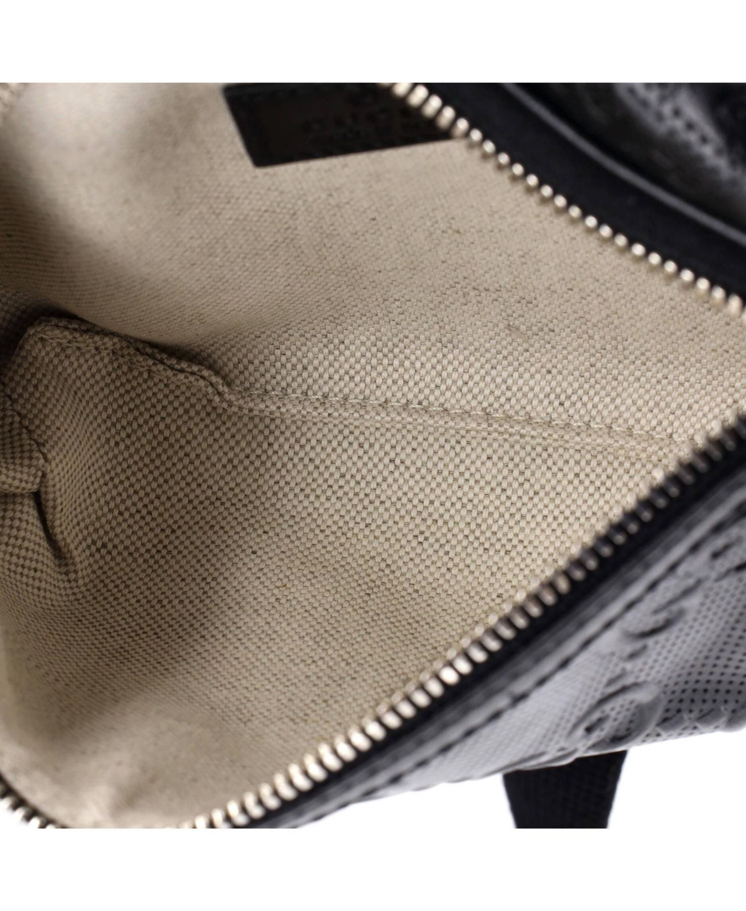 Small Belt Bag GG Embossed Perforated Leather