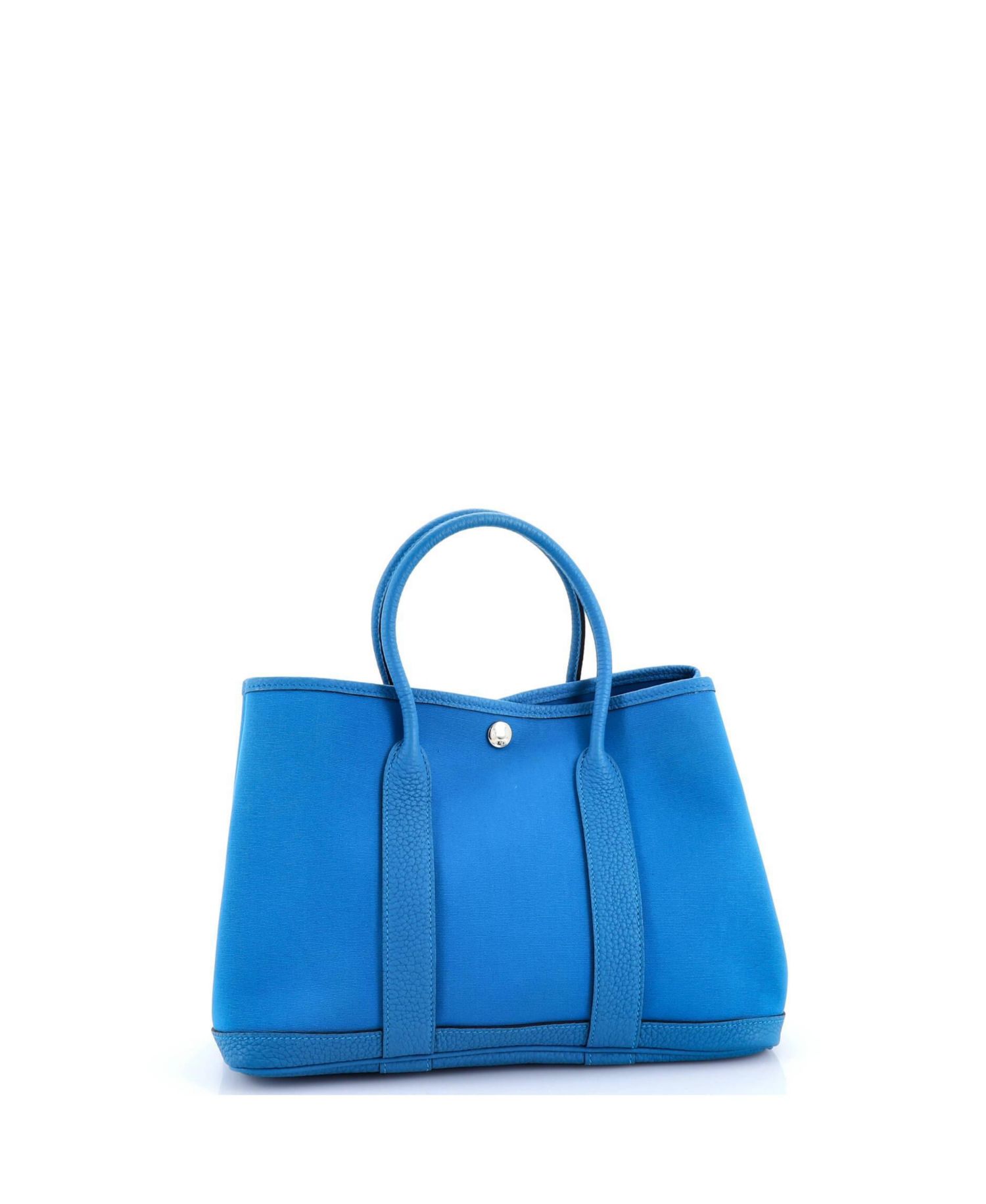30 Garden Party Tote Toile and Leather