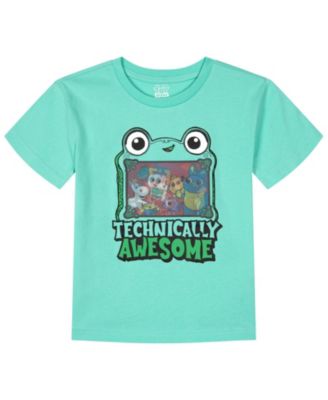 Toddler Boys (2T - 4T) Holographic Short Sleeve T-Shirt