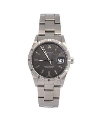 Oyster Perpetual Date Automatic Watch in Stainless Steel 34mm