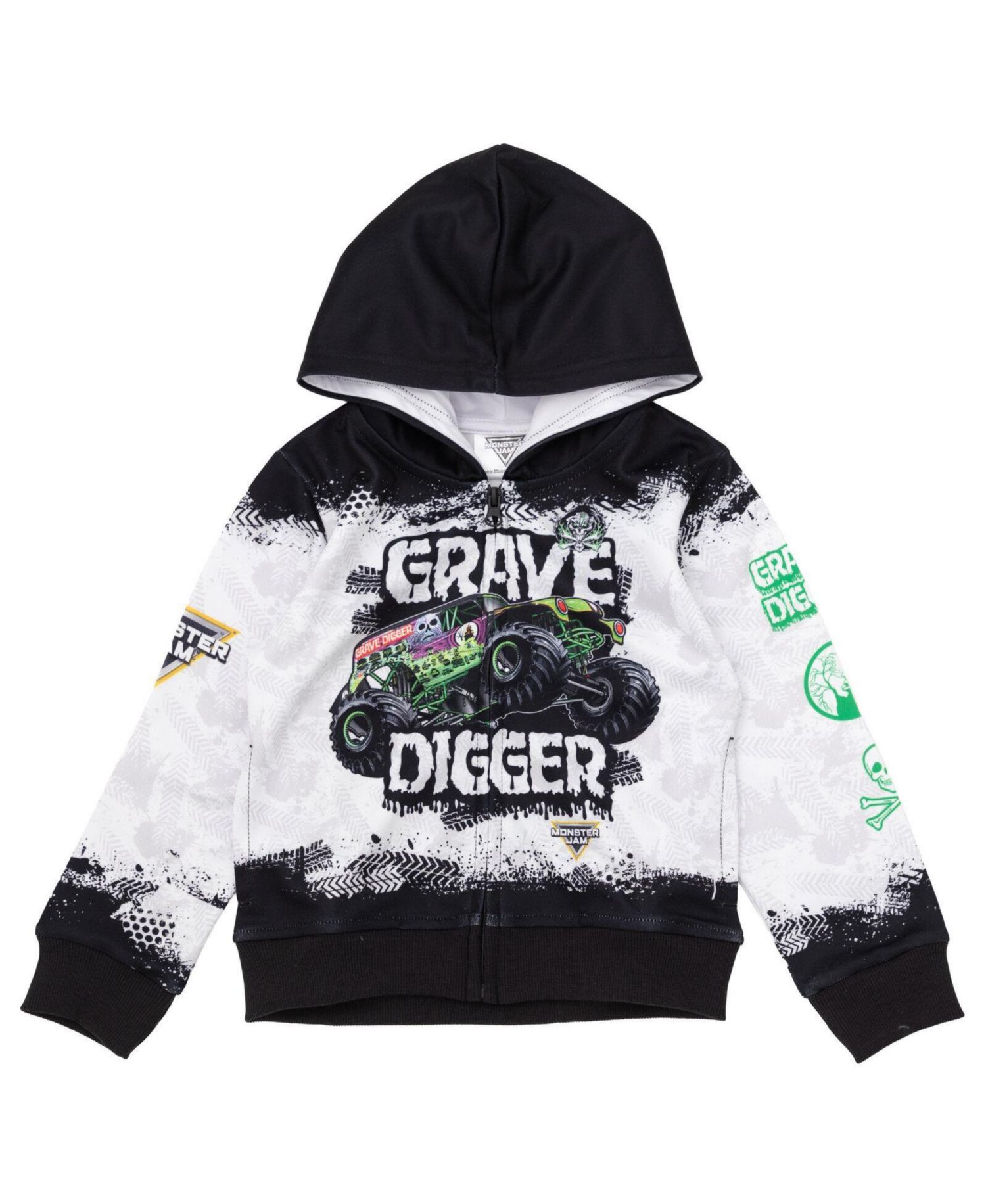 Kids & Baby Grave(5-12) Digger Boys' Fleece Zip-Up Hoodie