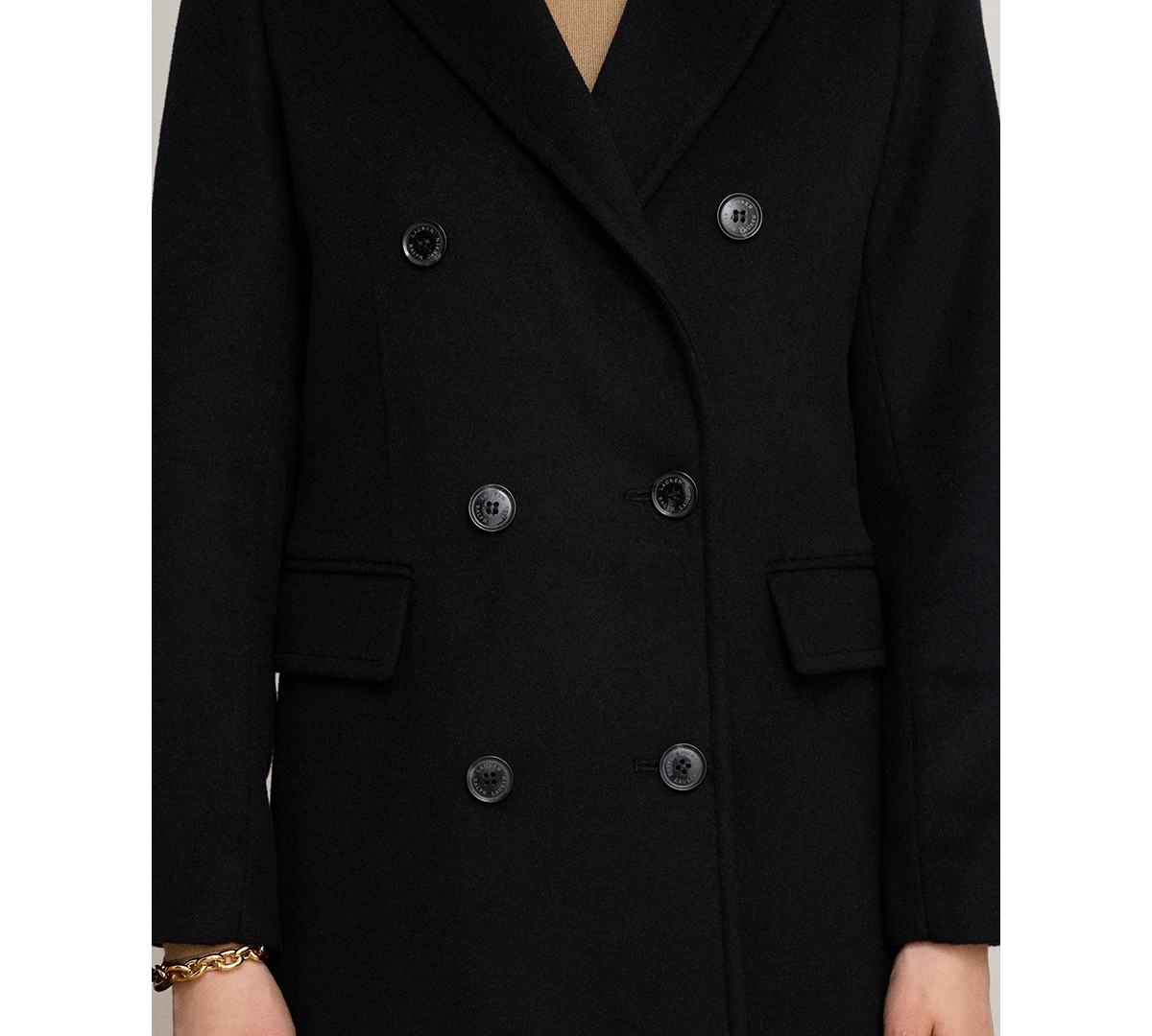 Lauren Ralph Women's Collared Coat