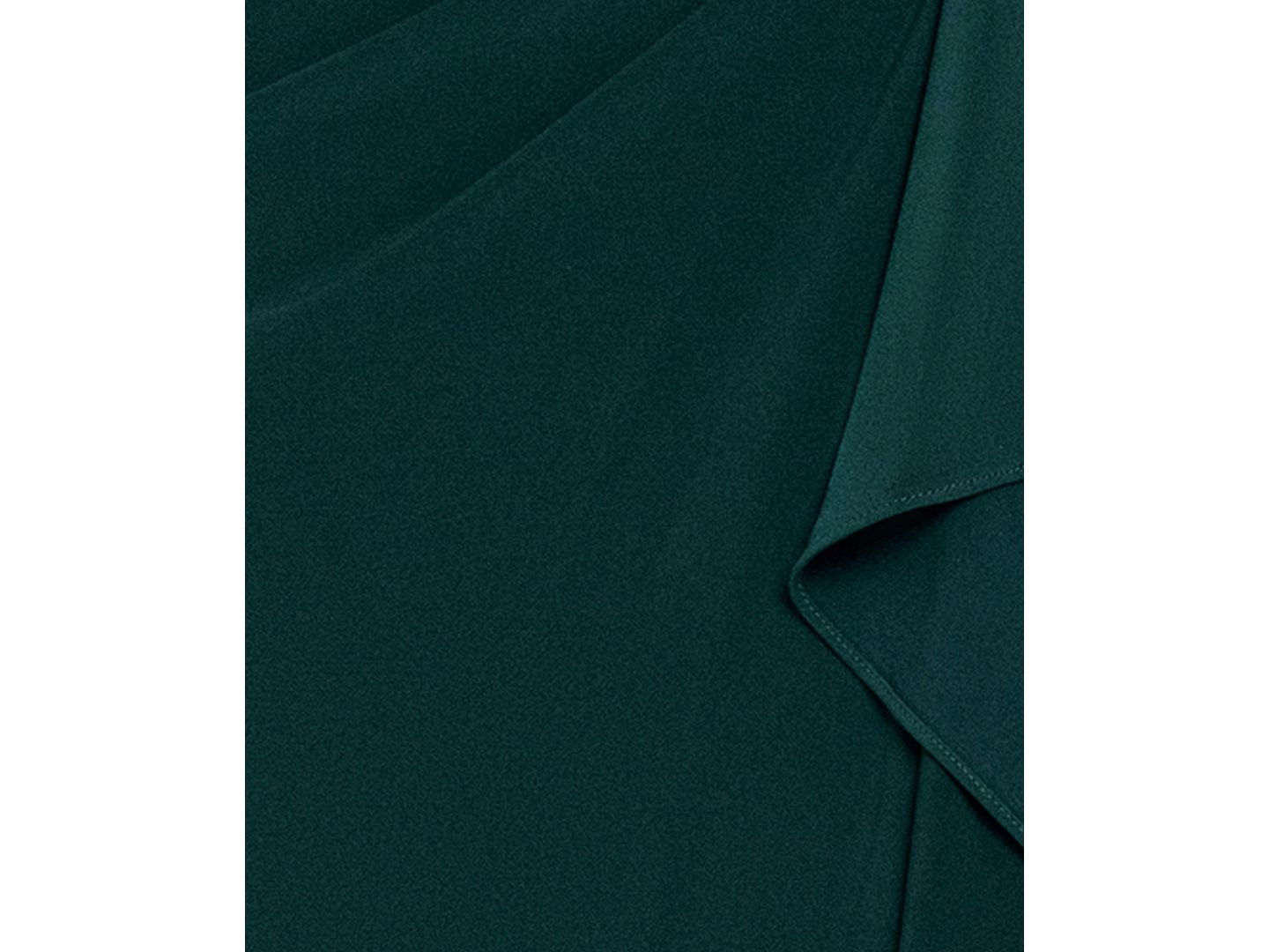 Женское платье Betsy & Adam Beaded Sleeve Ruched Maxi, цвет: Тёмно-зелёный — фото 5