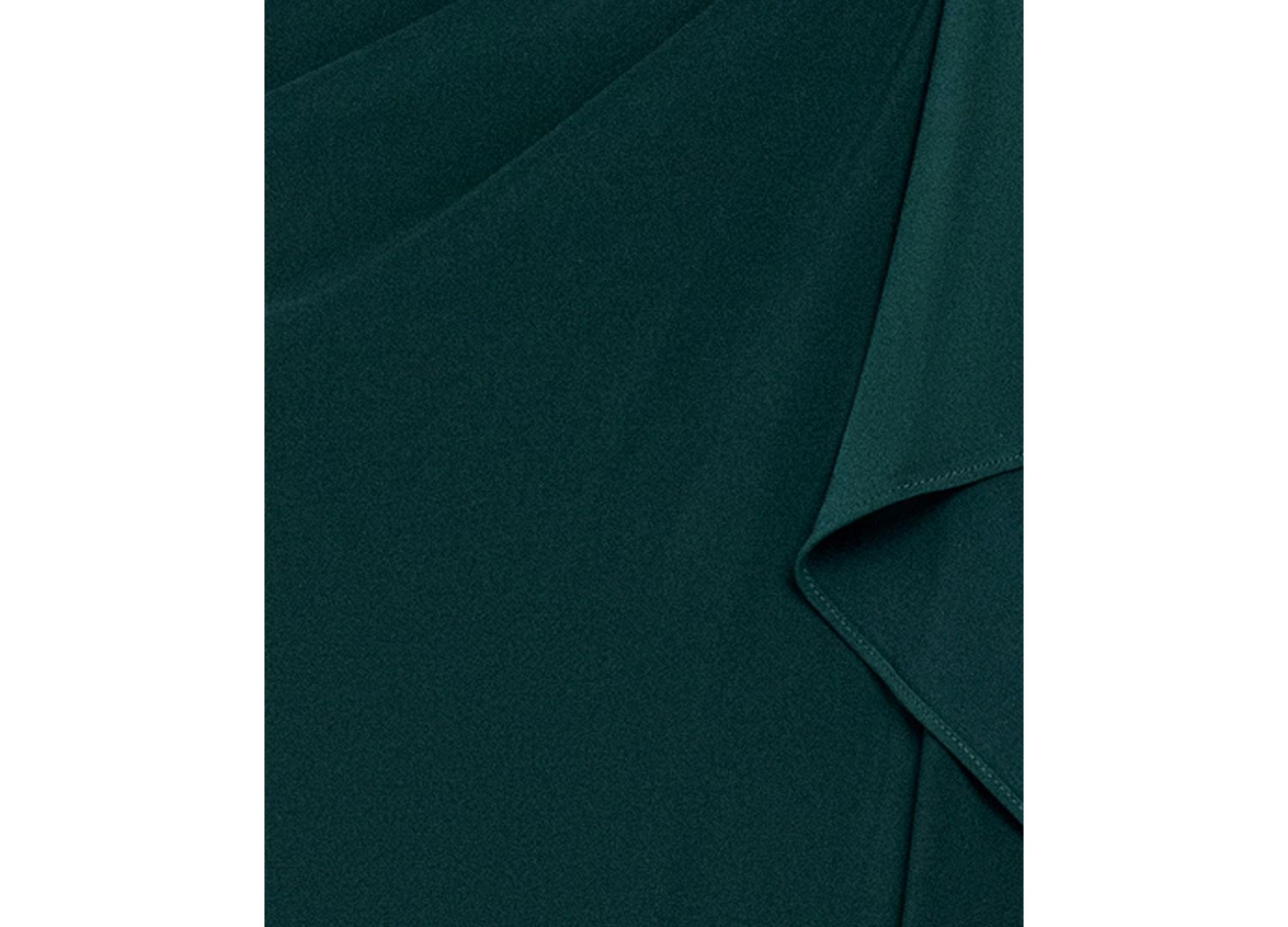 Women's Beaded Sleeve Ruched Maxi Dress