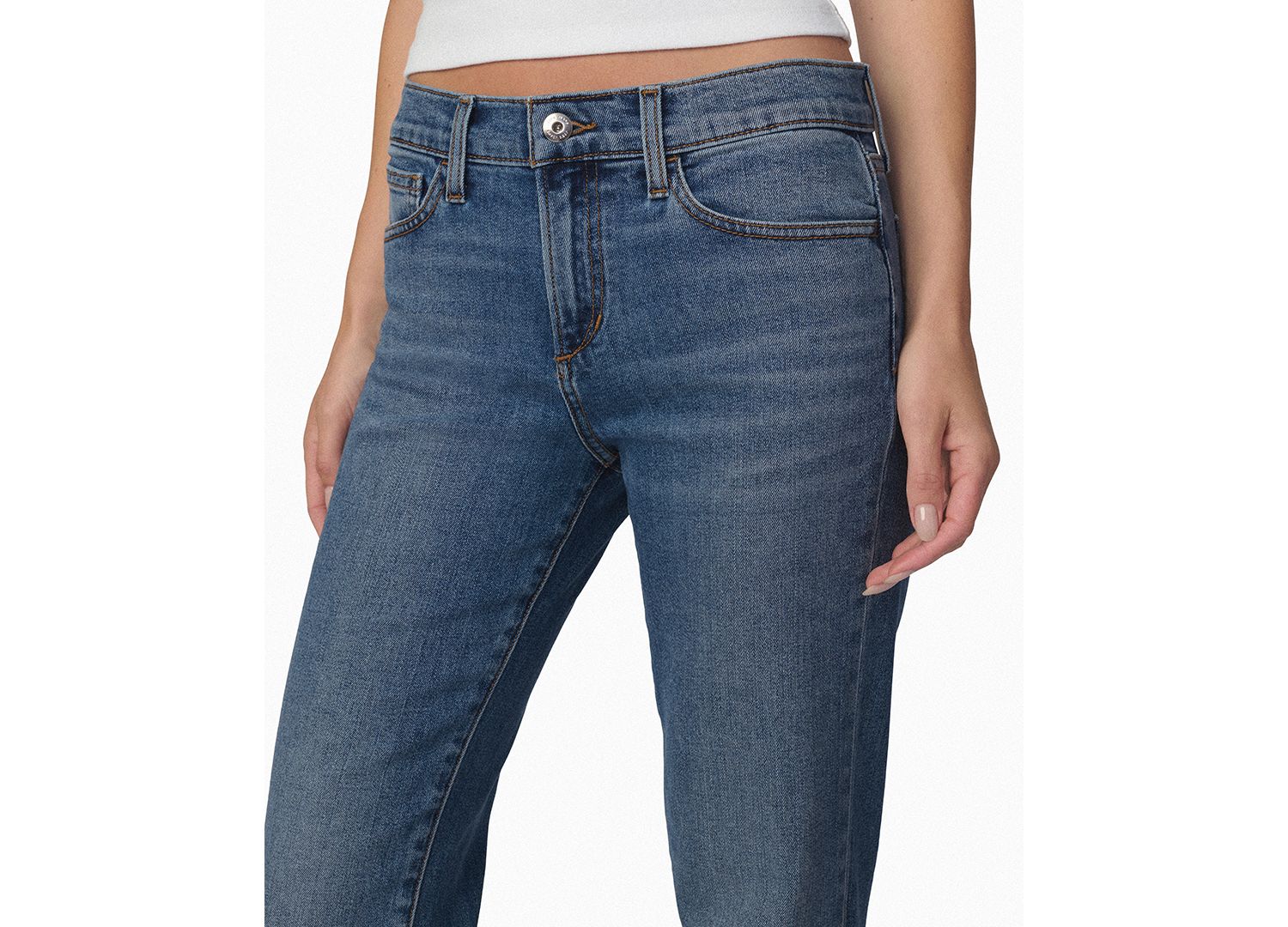 Women's The Romy Mid-Rise Straight Jeans