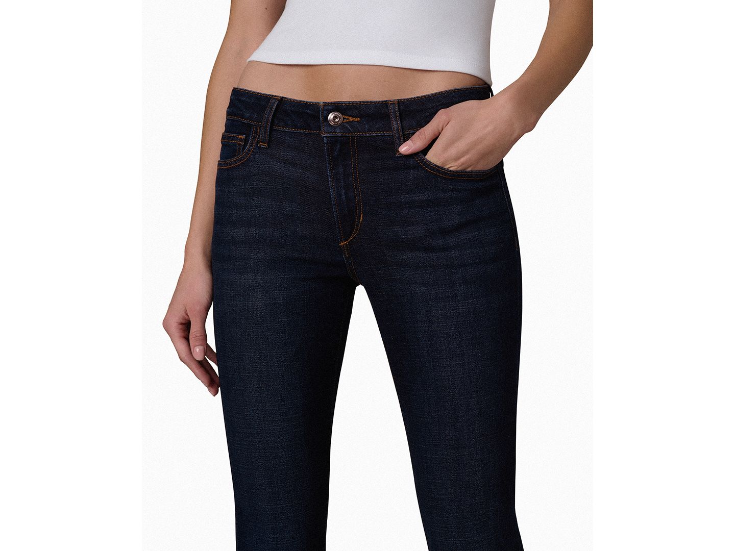 Женские джинсы Joe's Jeans The Naomi Low-Rise Bootcut, цвет: Ritual — фото 4