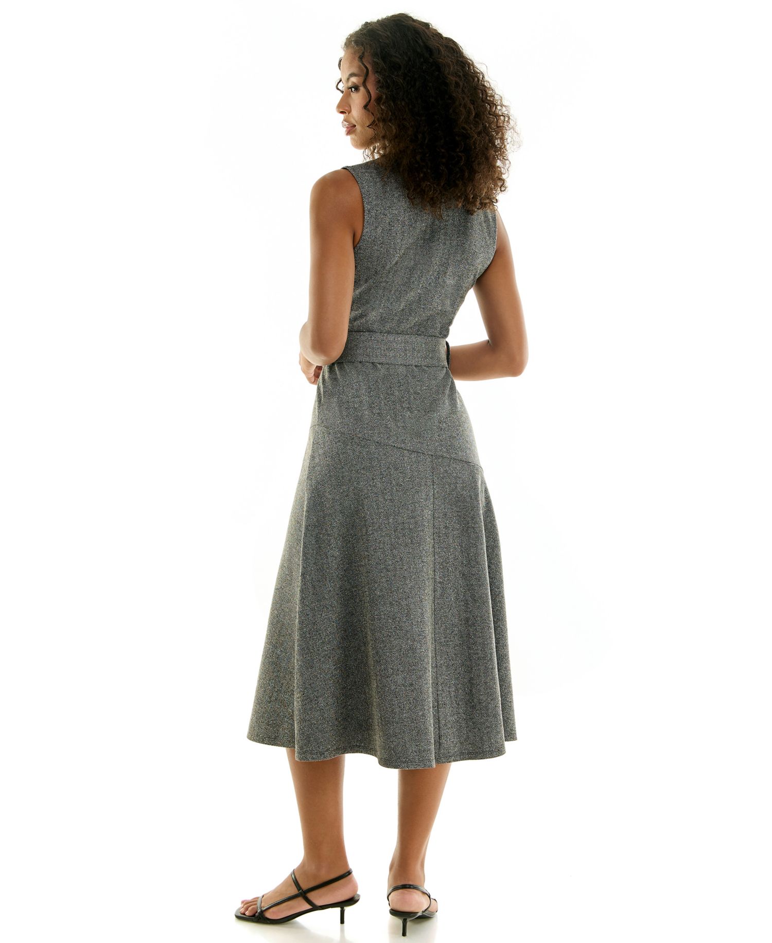Juniors' Knit Midi Dress