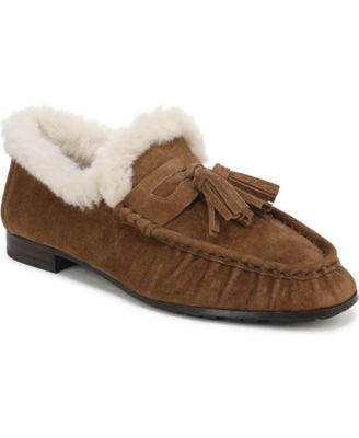 Women's Lana Fur Tassel Slip-On Loafers