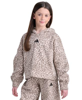 Girls' 8-16 Long-Sleeve Heather Drop Shoulder Sweatshirt
