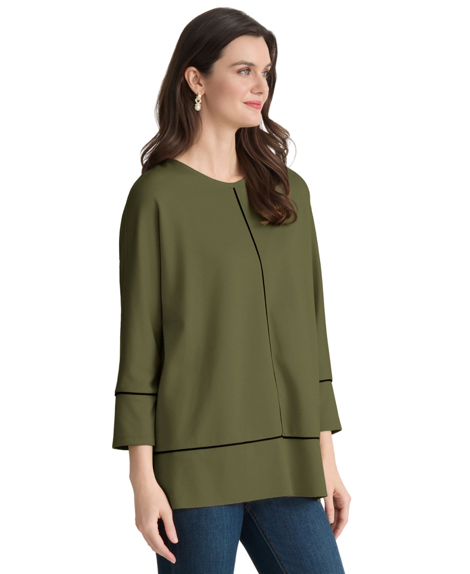 Women's Crewneck Tunic Top