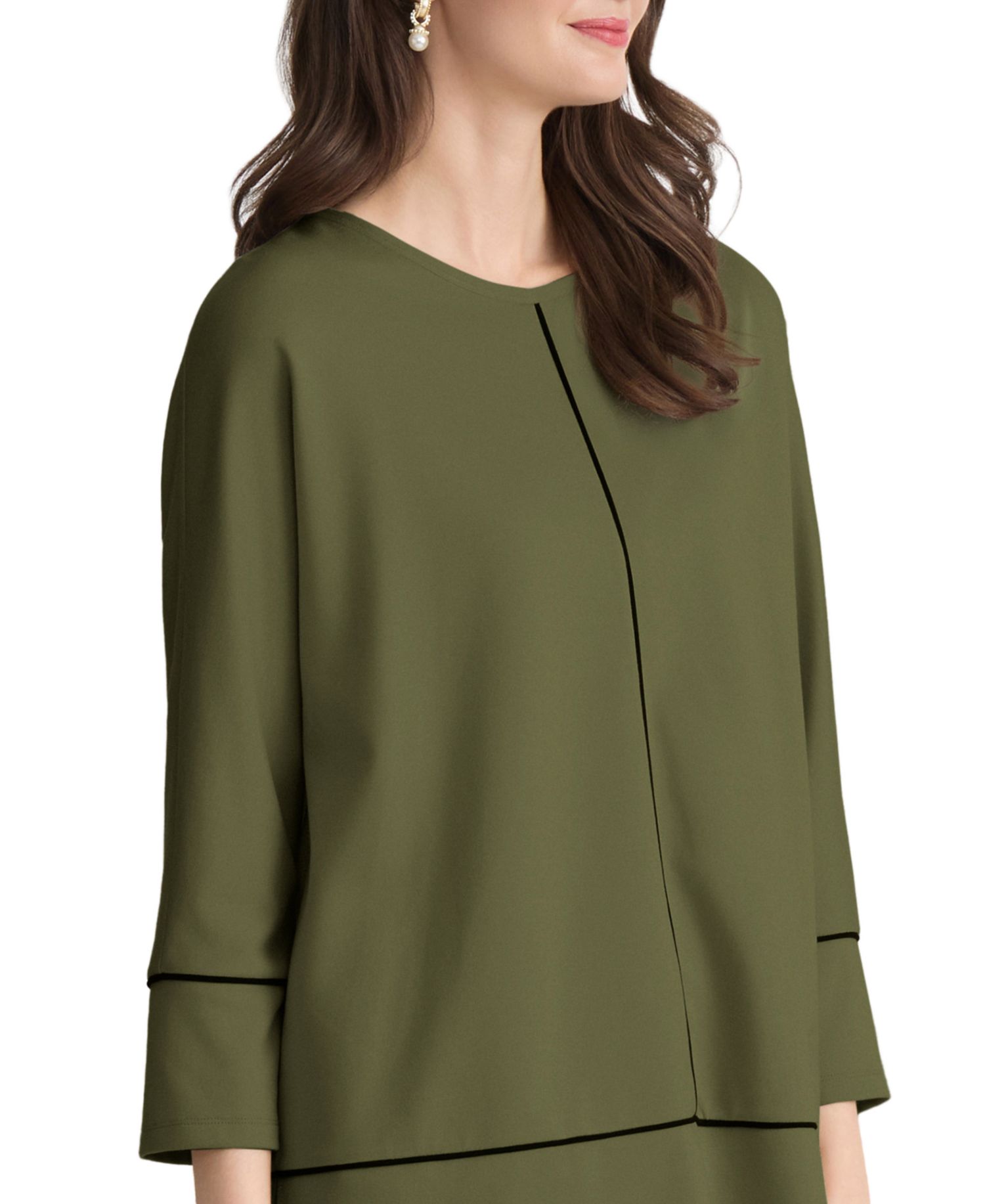 Women's Crewneck Tunic Top