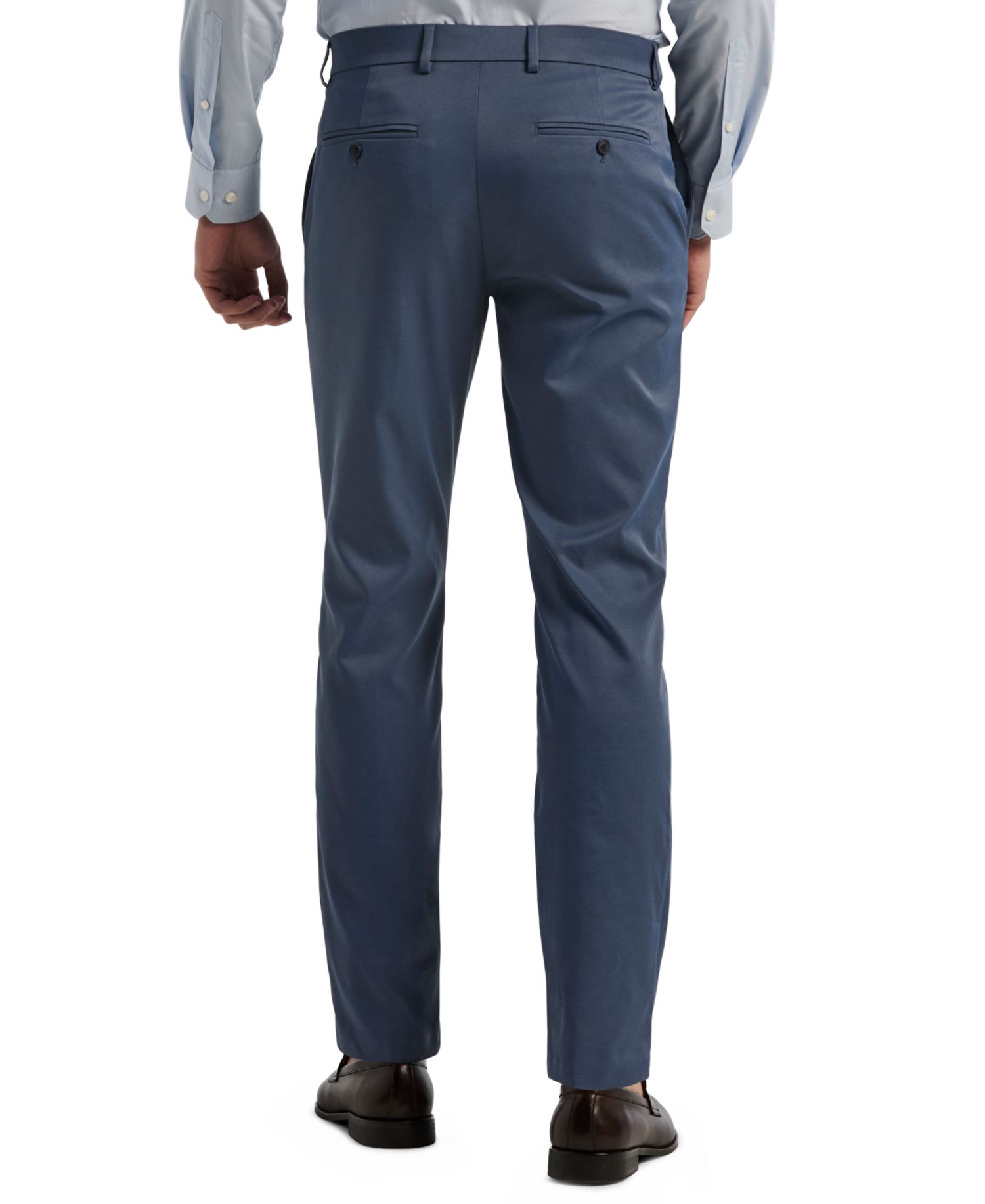 Men's Flat Front Modern-Fit Dress Pants