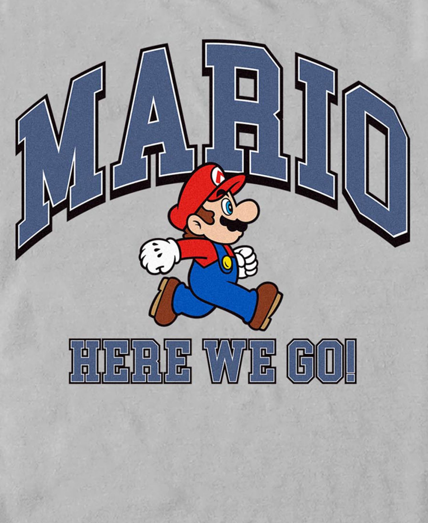 Men's Nintendo Mario Here We Go T-Shirt