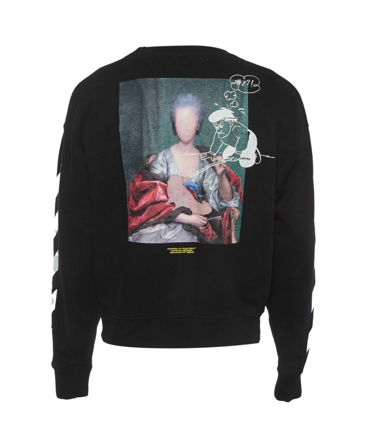 Pre-Owned Off-White Men's Diag Mariana De Silva Graphic Jersey Sweatshirt