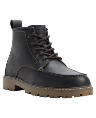 Men's Leather Lug Boots