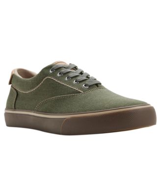 Men's Circular Vamp Round-Toe Sneakers