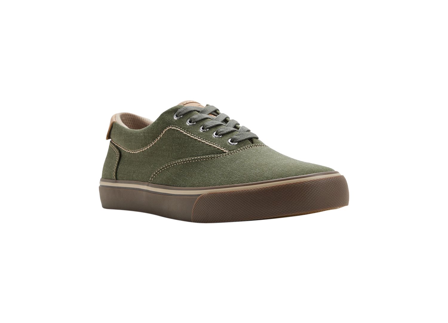 Men's Circular Vamp Round-Toe Sneakers