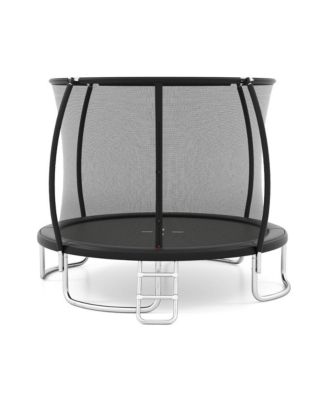 12 ft Outdoor Heavy-Duty Recreational Trampoline with Safety Enclosure Net