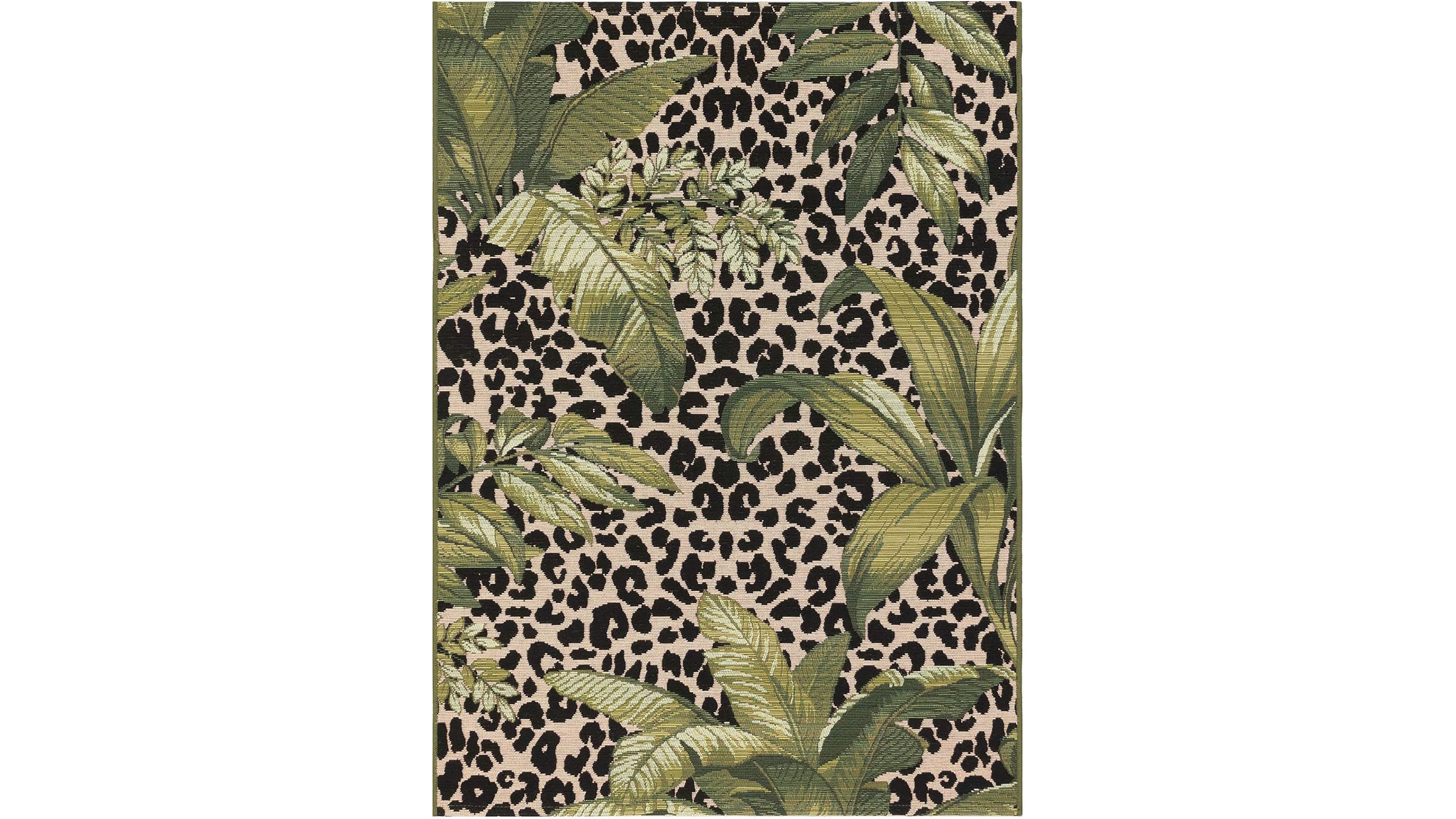 Liora Manne' Marina Safari Green 7'10" x 9'10" Outdoor Area Rug