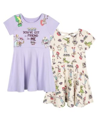 Toy Story Toddler Girls (2T-4T) Bambi Two-Piece Skater Dress Set